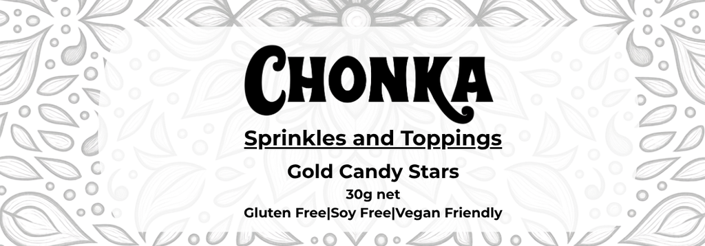 Gold Stars Sprinkles  front 30g..webp