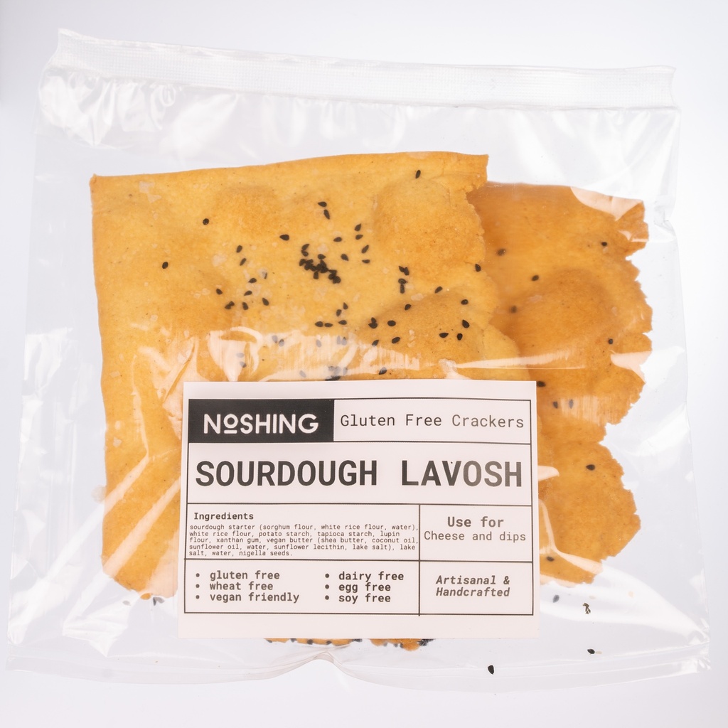 Sourdough Lavosh Crackers