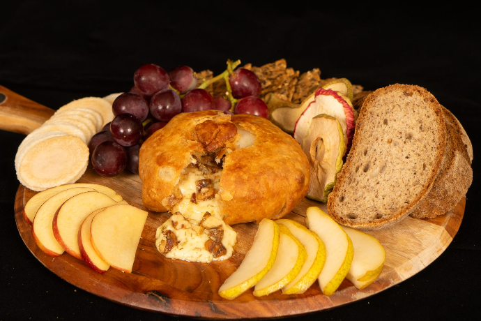 Savoury Brie en Croute - Truffle Maple, Walnut and Rosemary