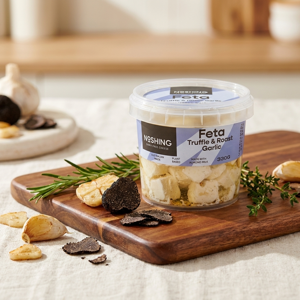 Truffle and Roast Garlic Marinated Feta 330g