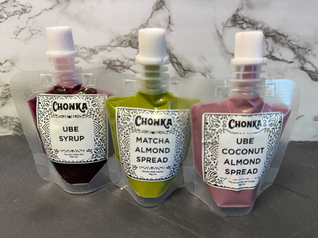 Matcha & Ube Dessert Trio 65g Pouches