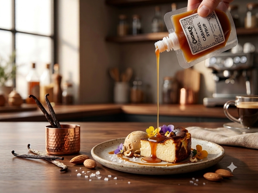Caramel Syrup 65g Pouch