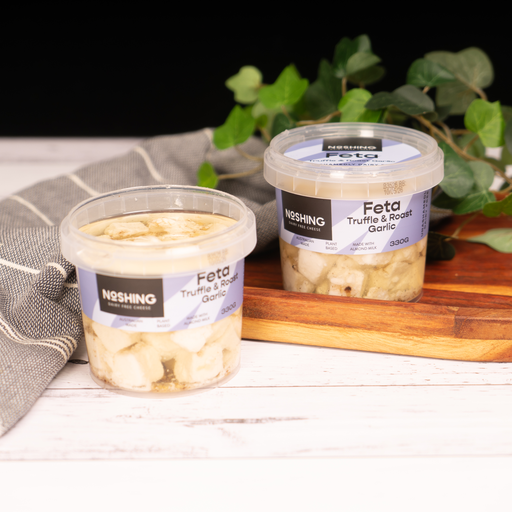 [TF330] Truffle and Roast Garlic Marinated Feta 330g