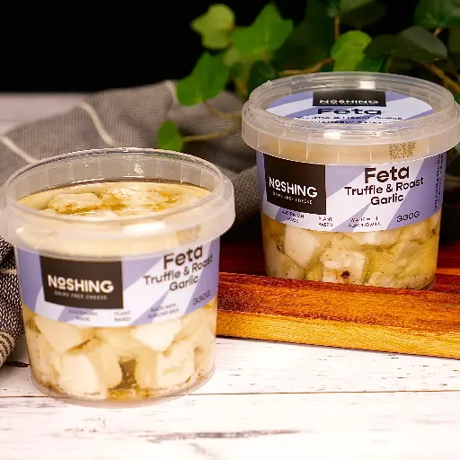 [TF330] Truffle and Roast Garlic Marinated Feta 330g