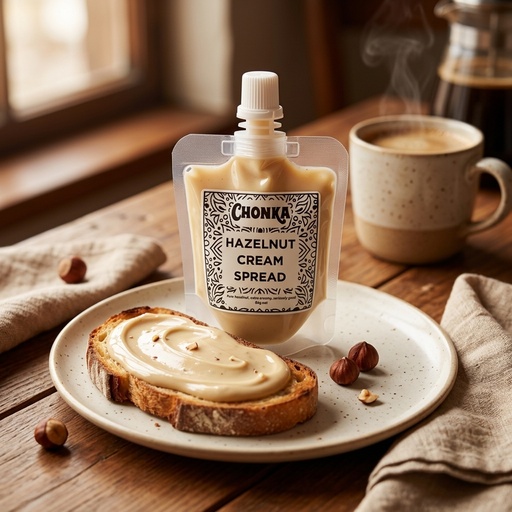 [HCS65] Hazelnut Cream Spread Pouch 65g
