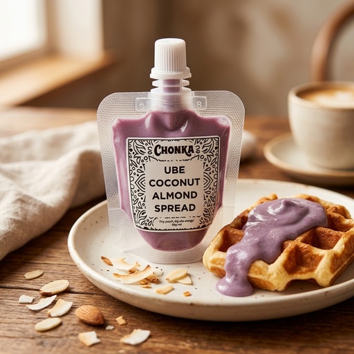 [UAS65] Ube Almond Coconut Spread 65g Pouch