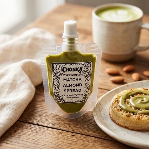 [MAS65] Matcha Almond Spread 65g Pouch