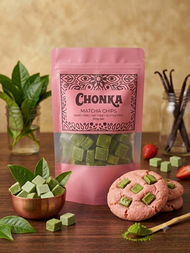 [CHIPS - MATCHA] Matcha Choc Chunks 100g