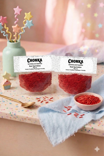 [REDSP30] Red Sprinkles 30g 