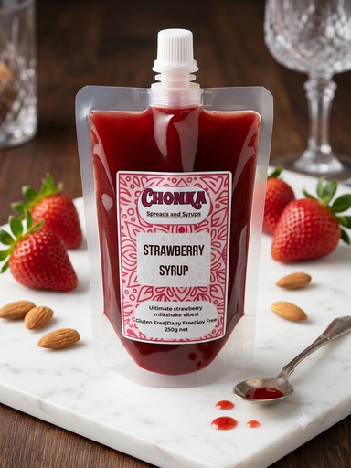 [SSP250] Strawberry Syrup 250g Pouch