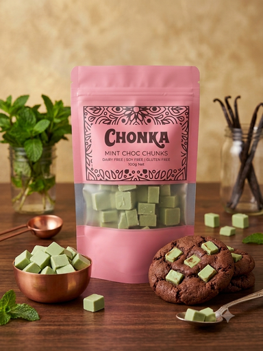 [CHIPS - MINT] Mint Choc Chunks 100g 