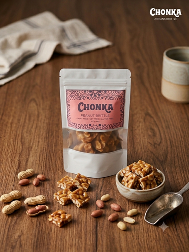 [DESSERT - PEANUT BRITTLE 100G] Peanut Brittle 100g